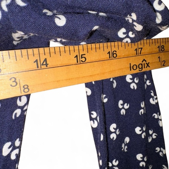 Urban Outfitters Navy Floral Long Sleeve Dress - Picture 5 of 8